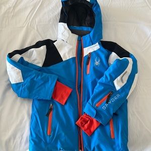 Spyder kid’s ski jacket and matching insulated pants